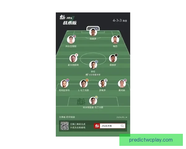 2026年世界杯最佳阵容揭晓 超级球星共襄盛举彰显足球巅峰实力